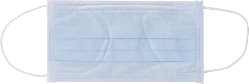 Box 50 Stück mit Gummizug, blau