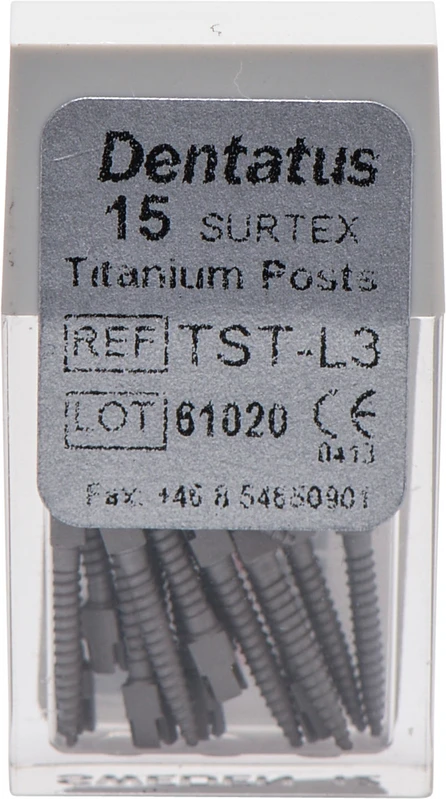 Packung 15 Stück 11,8 mm, Ø 1,35 mm, Größe 3