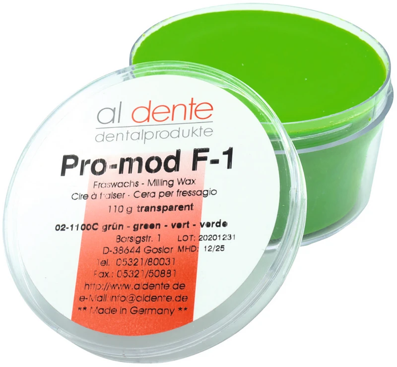 Dose 110 g grün transparent