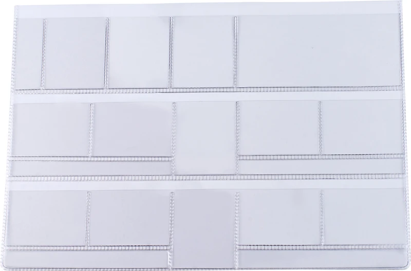 Packung 50 Stück Filmformat 3 x 4 cm für 13 Zahnfilme (8 x quer/5 x hoch) mit Datenfeld, ohne Lochung, Nr. 80252 Packung 50 Stück Filmformat 3 x 4 cm für 13 Zahnfilme (8 x quer/5 x hoch) mit Datenfeld, ohne Lochung, Nr. 80252