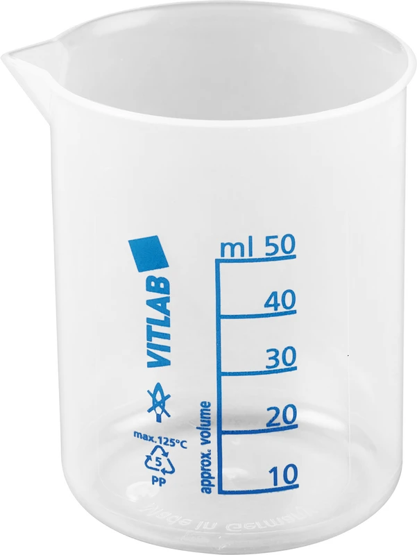 Stück 50 ml Messbecher groß Stück 50 ml Messbecher groß
