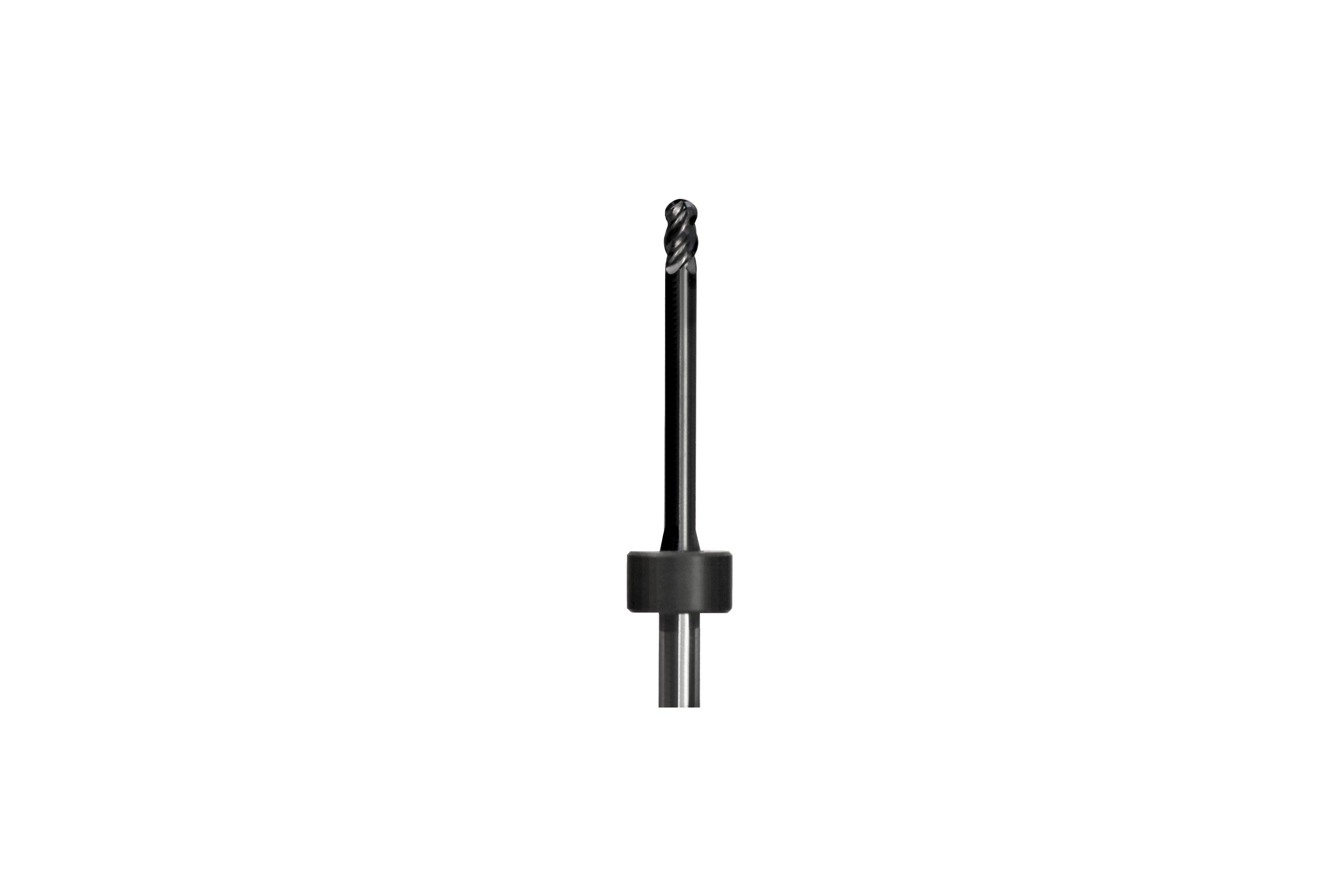 Stück Vierschneider diamantbeschichtet, Kopf-Ø 2,5 mm, Schaft-Ø 3 mm, GL: 44 mm Stück Vierschneider diamantbeschichtet, Kopf-Ø 2,5 mm, Schaft-Ø 3 mm, GL: 44 mm