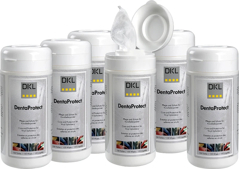 Packung 1 Tuchspenderdose, 100 Tücher