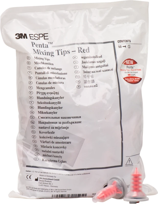 Packung 50 Stück rot