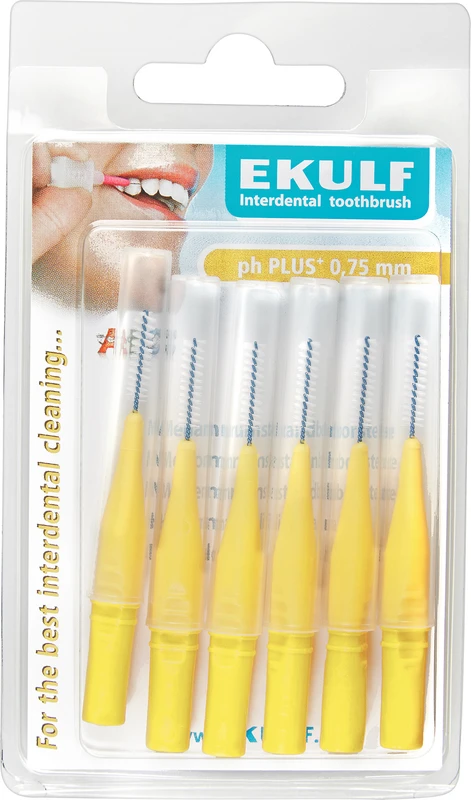 Packung 6 Stück gelb, Ø 0,75 mm