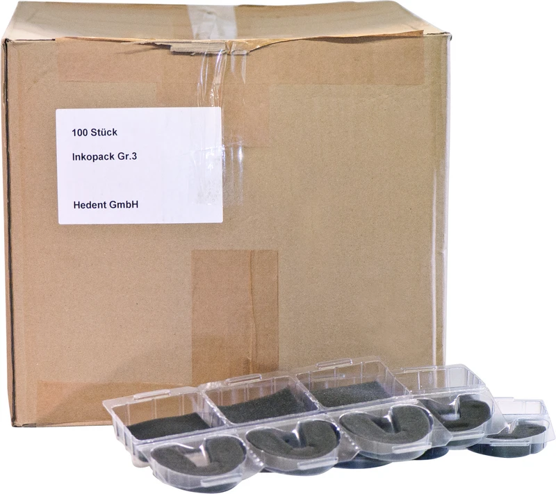Inkopack III 100 Klarsichtverpackungen 3er Kombi