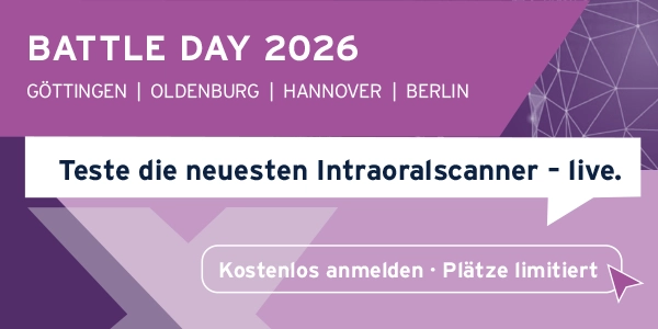 Battle Day 2026 | Teste die neuesten Intraoralscanner - live.