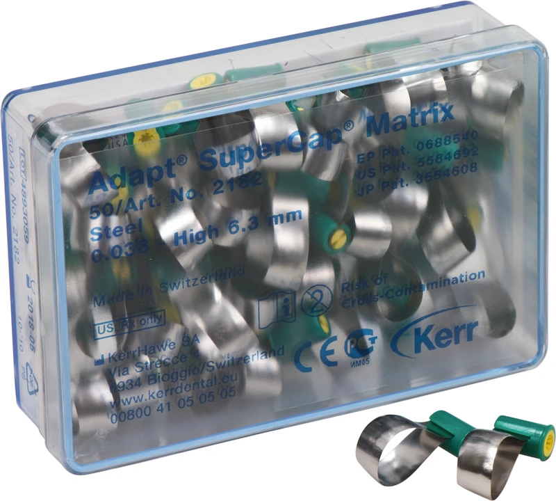 Packung 50 Adapter Stahl Höhe 6,3 mm, 0,038 mm Packung 50 Adapter Stahl Höhe 6,3 mm, 0,038 mm