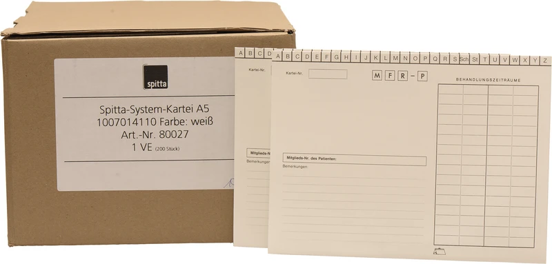 Karton 200 Stück weiß Karton 200 Stück weiß