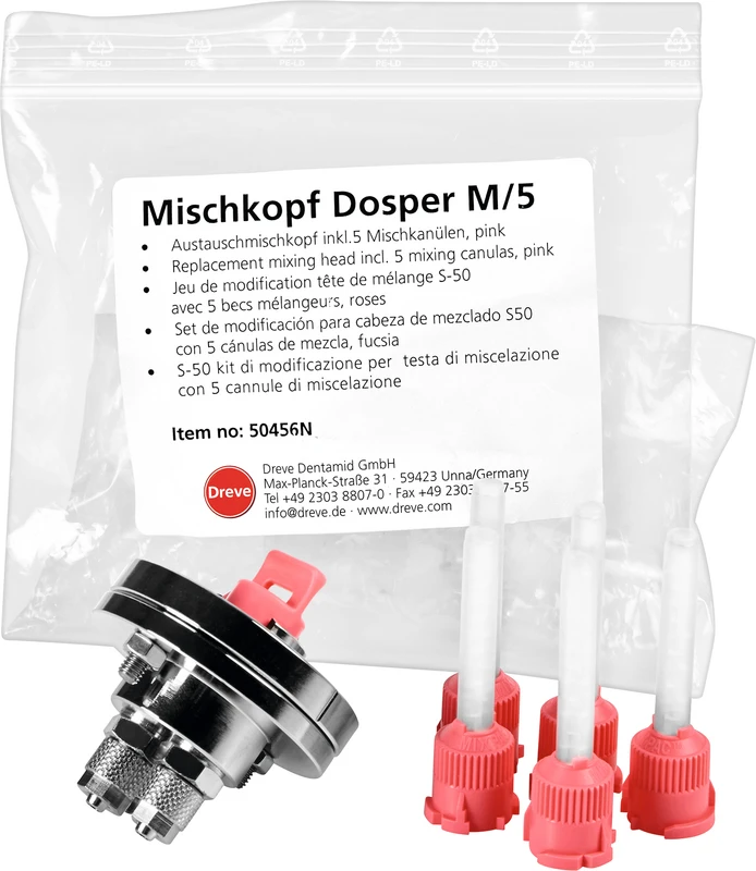 Packung Mischkopf, 5 Mischkanülen