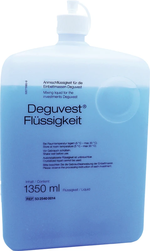 Flasche 1.350 ml Anmischflüssigkeit Flasche 1.350 ml Anmischflüssigkeit