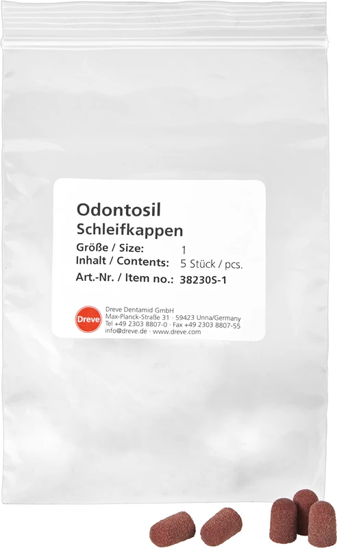Packung 5 Stück rund Ø 8,5 mm, Größe 1 für Träger D38230T1