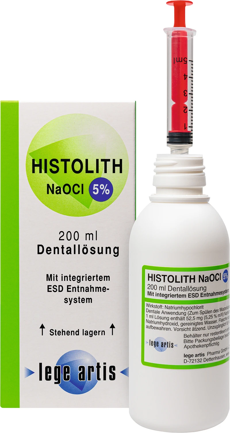 Flasche 200 ml Lösung mit ESD-Entnahmesystem Flasche 200 ml Lösung mit ESD-Entnahmesystem