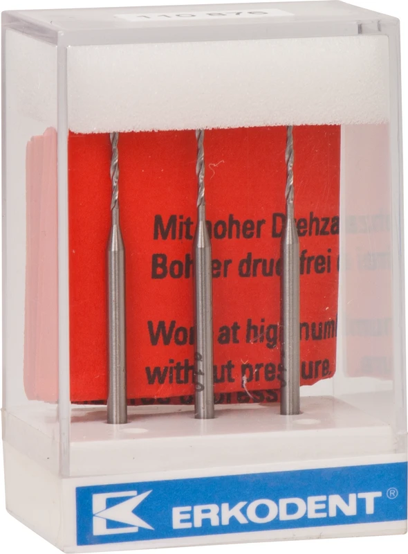 Packung 3 Stück HSS Ø 1 mm Packung 3 Stück HSS Ø 1 mm