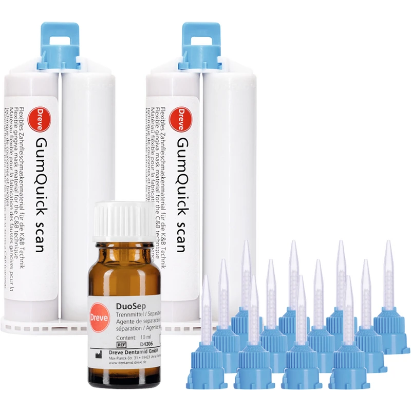Set 2 x 50 ml Doppelkartusche, 12 Mischkanülen, 10 ml Duosep Set 2 x 50 ml Doppelkartusche, 12 Mischkanülen, 10 ml Duosep