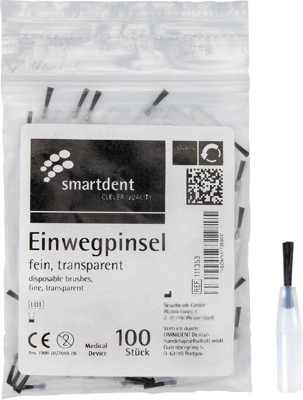 Packung 100 Stück, Haar schwarz und kurz, fein Packung 100 Stück, Haar schwarz und kurz, fein