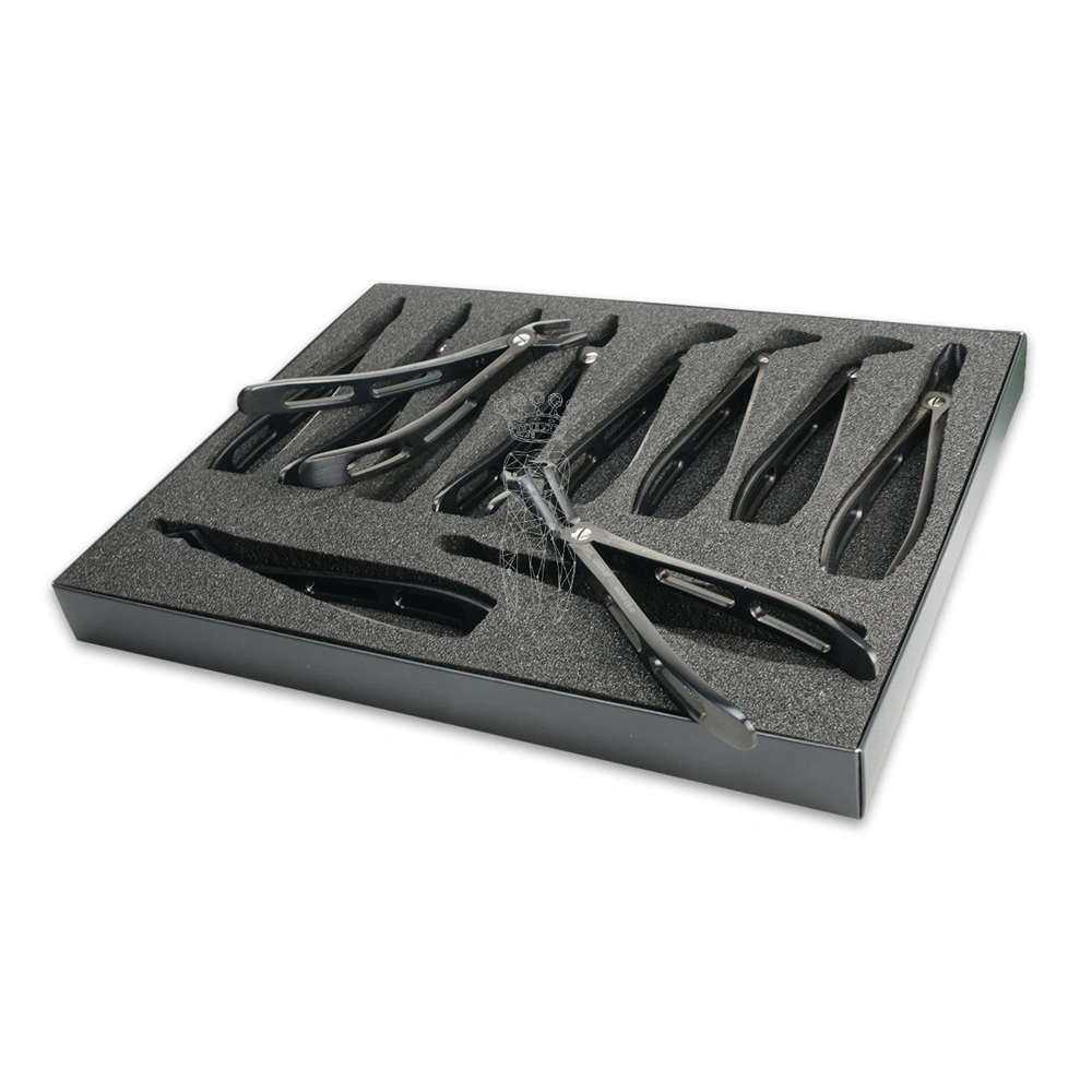 Set 10 Stück schwarz, für OK/UK Set 10 Stück schwarz, für OK/UK