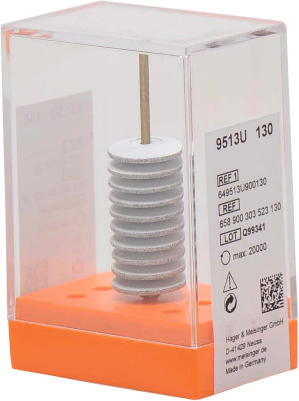 Packung 10 Stück unmontiert, weiß, Figur 303, 2,5 mm, ISO 130