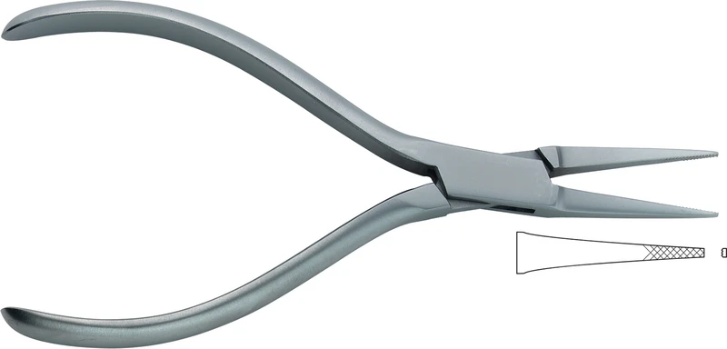 Stück 47-518-14-07, schmal, gerieft, Länge 145 mm Stück 47-518-14-07, schmal, gerieft, Länge 145 mm