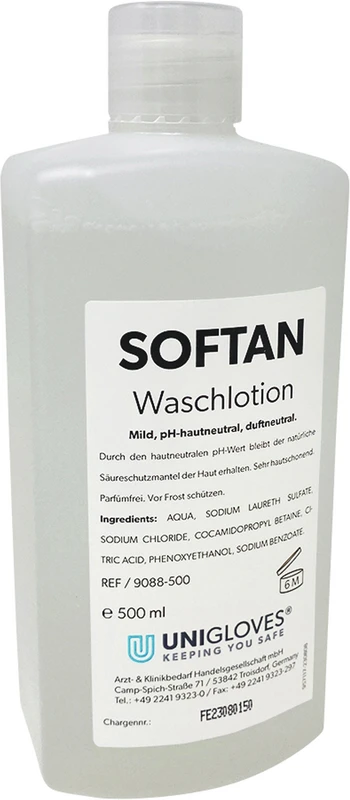 Flasche 500 ml Waschlotion duftneutral Flasche 500 ml Waschlotion duftneutral