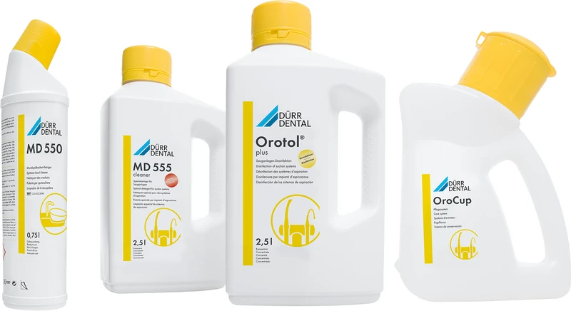 Basis-Set 2,5 Liter Orotol Plus, 2,5 Liter Flasche MD 555 cleaner, 750 ml MD 550, 1 Orocup Basis-Set 2,5 Liter Orotol Plus, 2,5 Liter Flasche MD 555 cleaner, 750 ml MD 550, 1 Orocup