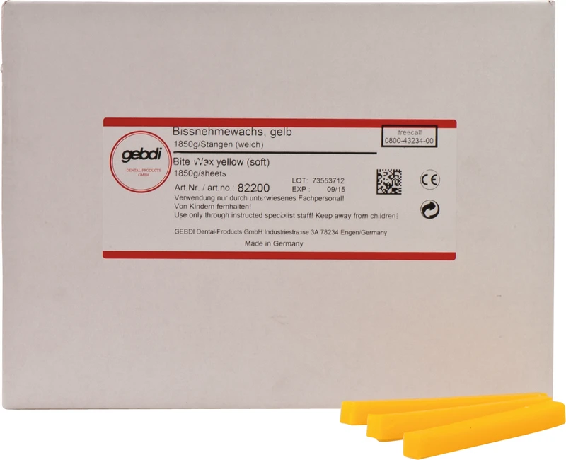 Packung 1,85 kg gelb, weich