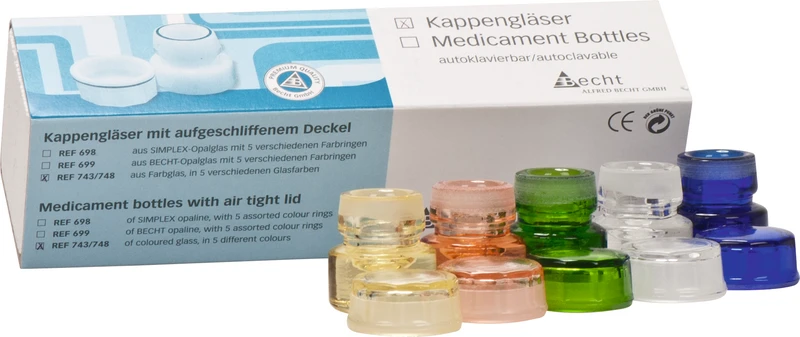 Sortiment 5 Stück sortiert (klar, gelb, rosalin, grün, blau) Sortiment 5 Stück sortiert (klar, gelb, rosalin, grün, blau)