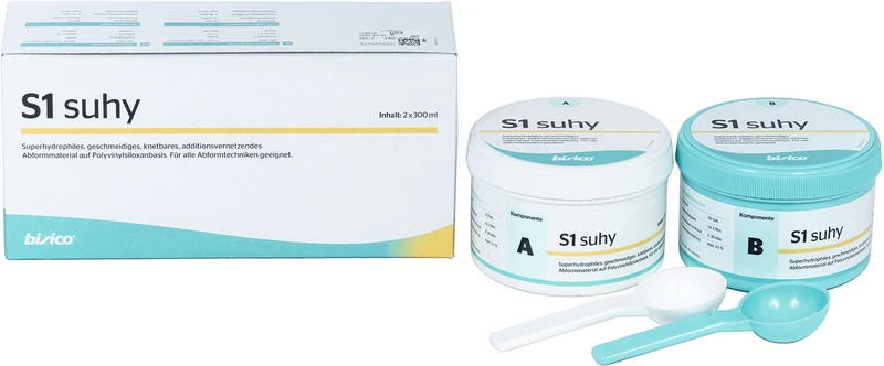 Pckg. 300 ml Dose A, 300 ml Dose B, putty