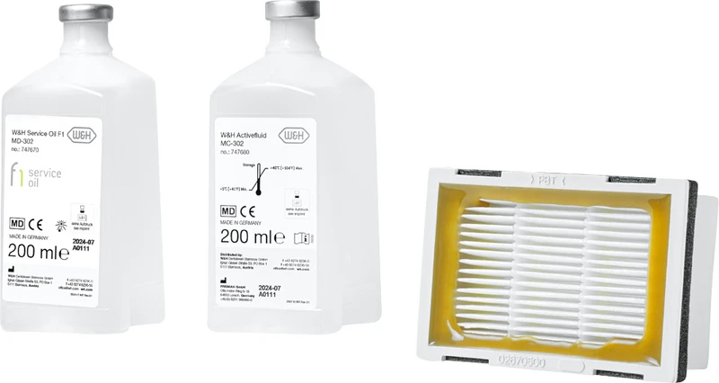 Set 200 ml Aktivfluid, 200 ml Service Oil F1, 1 Filter Set 200 ml Aktivfluid, 200 ml Service Oil F1, 1 Filter