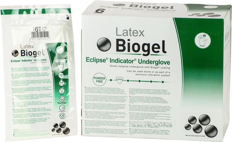 Packung 50 Stück puderfrei, grün, Größe 6