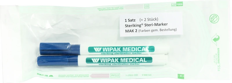 Packung 2 Stück blau Packung 2 Stück blau