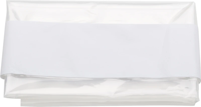 Packung 20 Stück transparent, 40 x 50 cm, Kunststoff, mit Klebestreifen