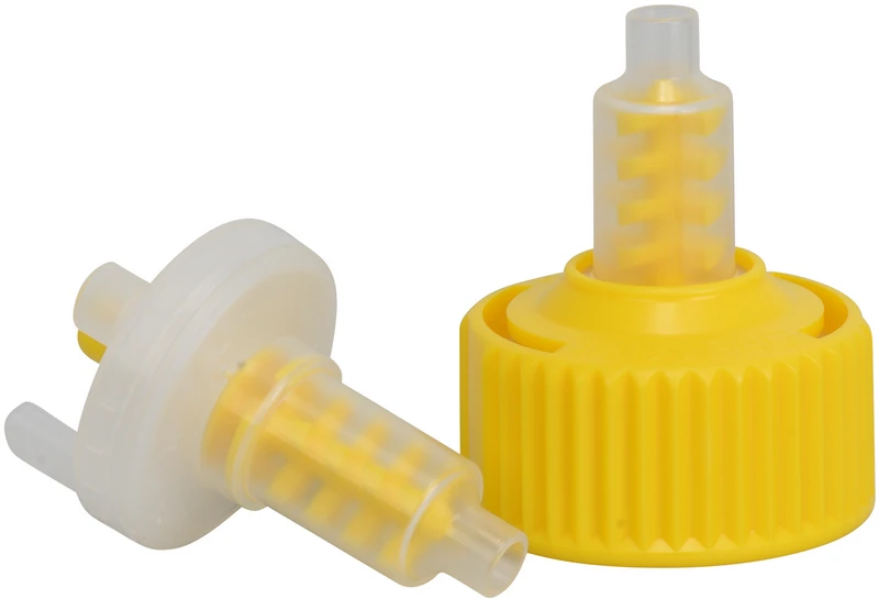 Packung 50 Dynamix Mixing Tips, 1 Fixationsring