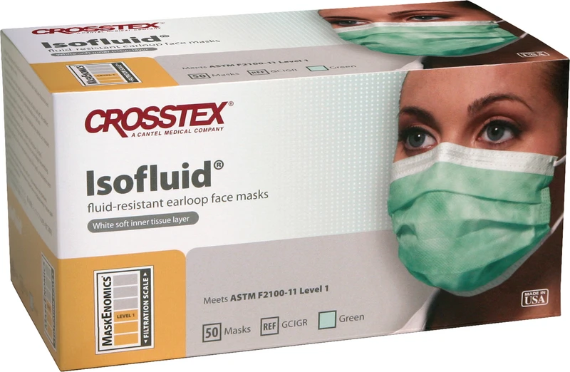 203278 - Isofluid™ earloop - Packung 50 Stück grün
