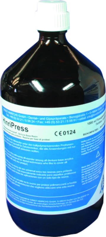 Flasche 1 Liter Flüssigkeit, farblos