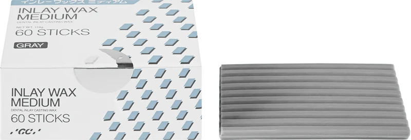Packung 60 Wachssticks grau Packung 60 Wachssticks grau