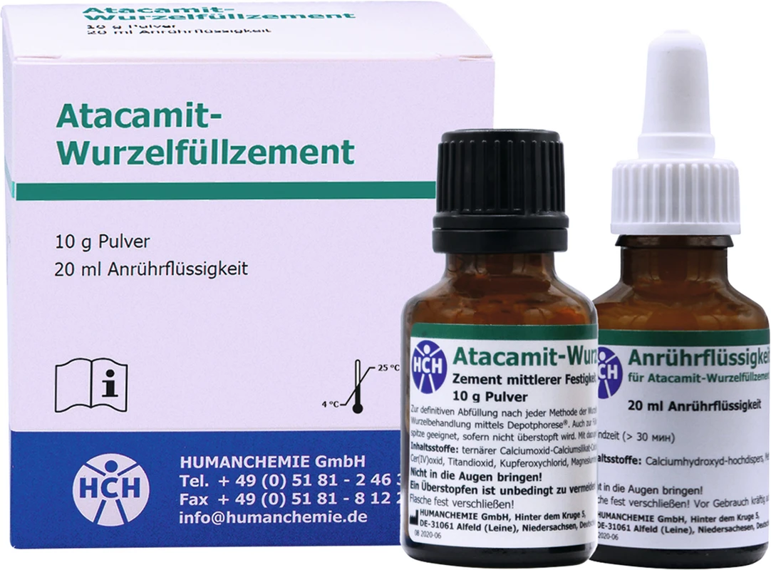 Packung 10 g Pulver, 20 ml Flüssigkeit