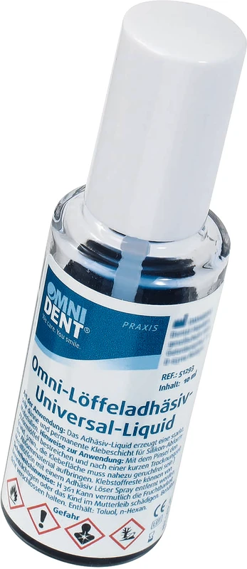 Flasche 10 ml Silikon blau