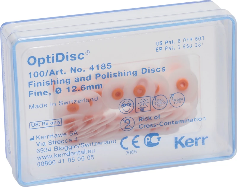 Nachfüllpackung 100 Stück unmontiert, orange fein, Ø 12,6 mm