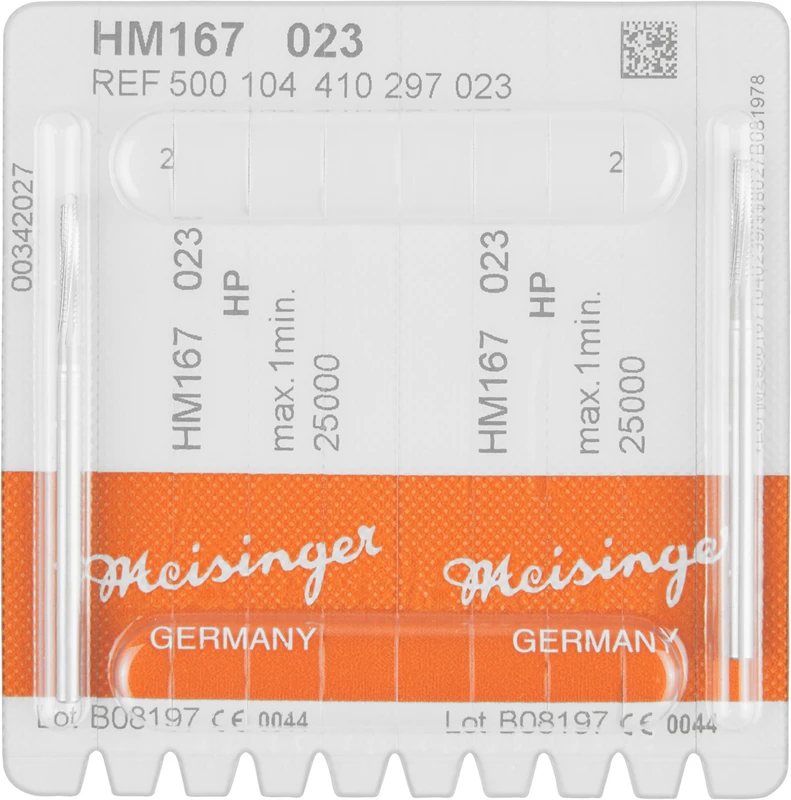 Packung 2 Stück HP, Figur 410, 11 mm, ISO 023 Packung 2 Stück HP, Figur 410, 11 mm, ISO 023