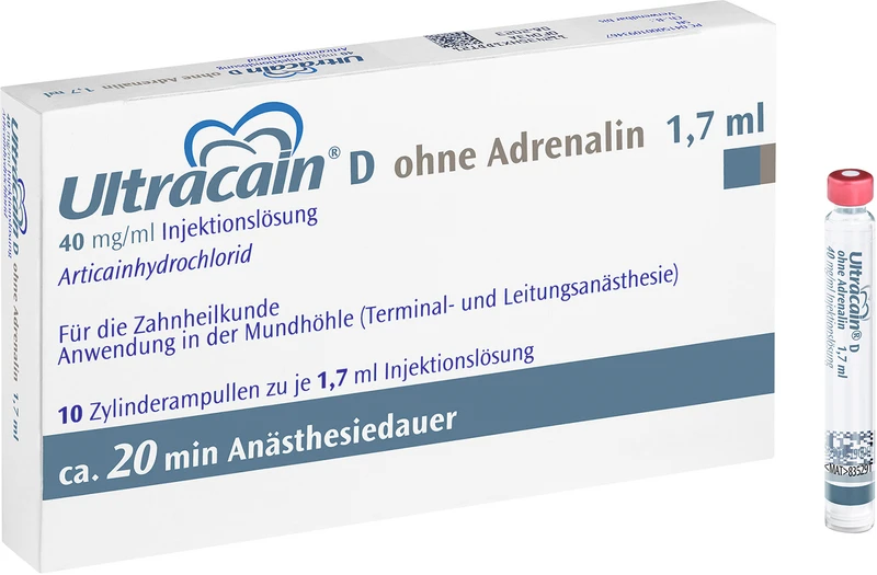 Packung 10 x 1,7 ml Zylinderampulle
