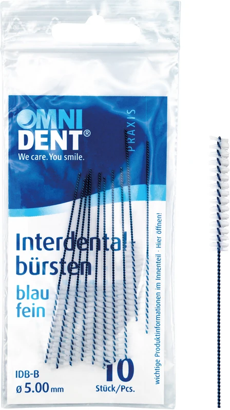 Beutel 10 Stück blau, fein