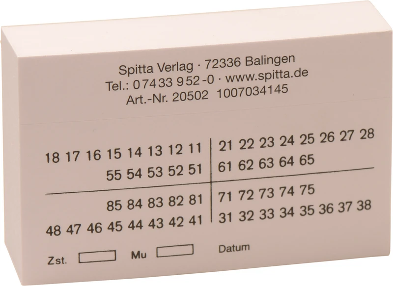 Stück 100 Blatt