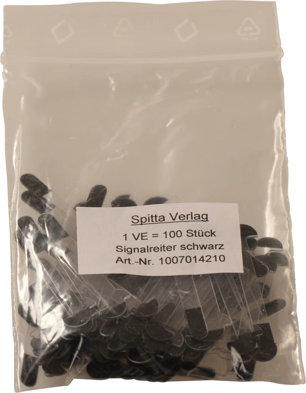 67409 - Signalreiter - Packung 100 Stück schwarz 67409 - Signalreiter - Packung 100 Stück schwarz