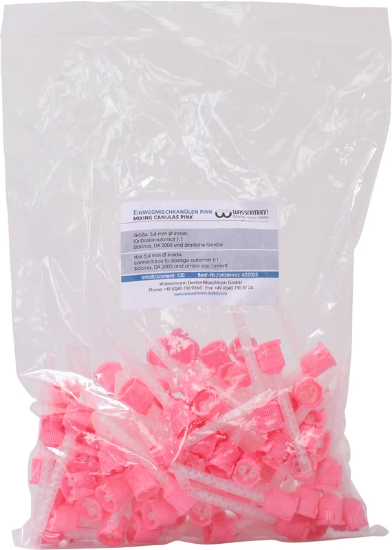 Packung 100 Stück pink