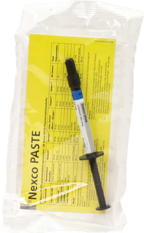 Spritze 1 ml Paste Stains blau