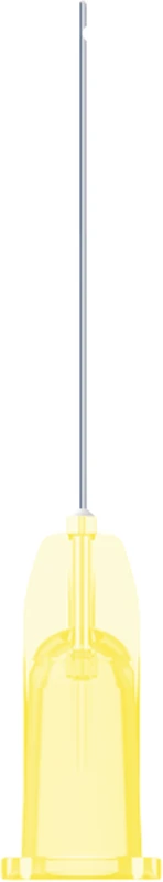 Packung 25 Stück gelb, 1 seitliche Öffnung, G30 0,3 x 25 mm