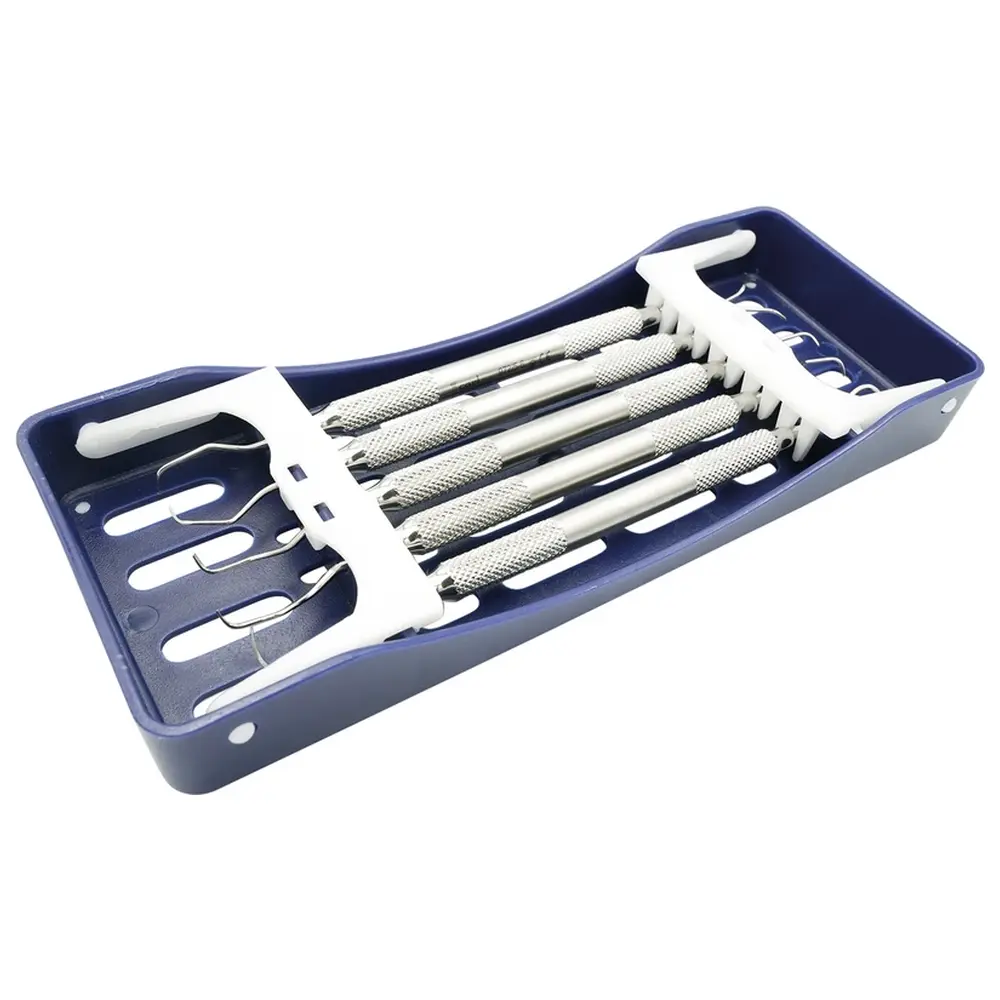 Set S-BL Tray blau inklusive 5 Instrumente Set S-BL Tray blau inklusive 5 Instrumente