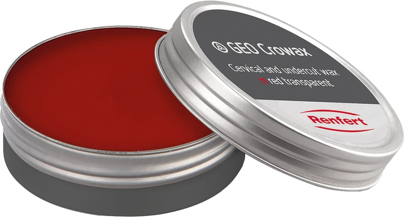 Dose 80 g Spezialwachs rot-transparent Dose 80 g Spezialwachs rot-transparent