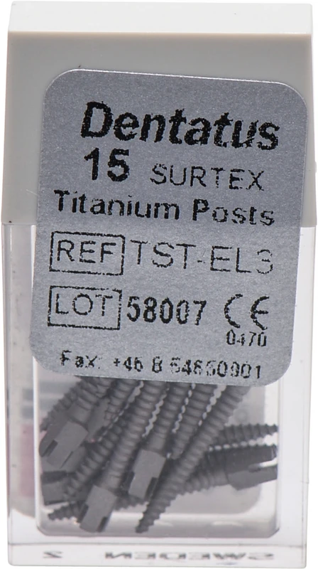 Packung 15 Stück 14,2 mm, Ø 1,35 mm, Größe 3
